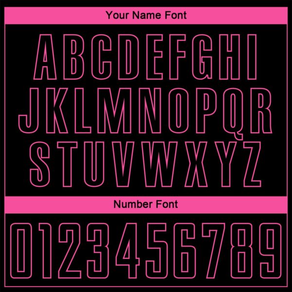 Custom Black Pink Pinstripe Fade Fashion Sublimation Soccer Uniform Jersey