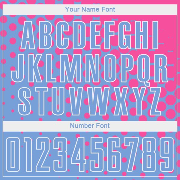 Custom Light Blue Pink-White Sublimation Soccer Uniform Jersey