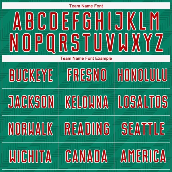 Custom Kelly Green Red-White Sublimation Mexico Soccer Uniform Jersey