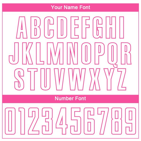 Custom White Pink Sublimation Soccer Uniform Jersey