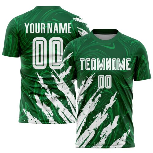 Soccer0992_186c71e7-7f00-4feb-ab19-e01b1aa70477 Custom Kelly Green White Sublimation Soccer Uniform Jersey