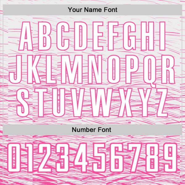 Custom Pink White Sublimation Soccer Uniform Jersey