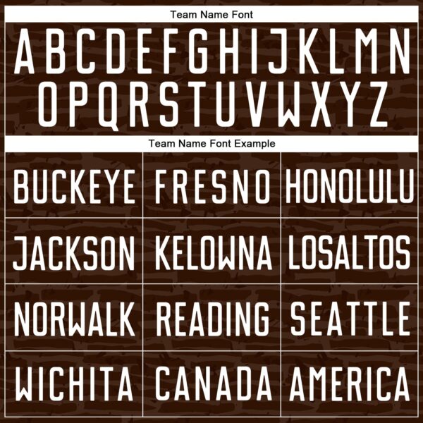 Custom Brown White Sublimation Soccer Uniform Jersey