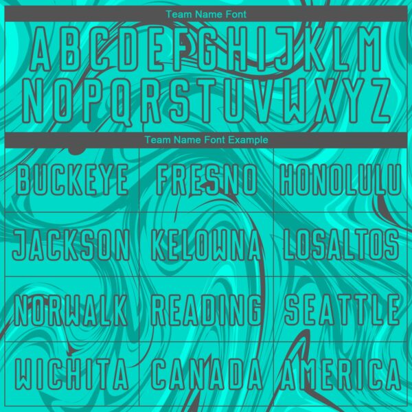 Custom Aqua Steel Gray Abstract Fluid Sublimation Soccer Uniform Jersey