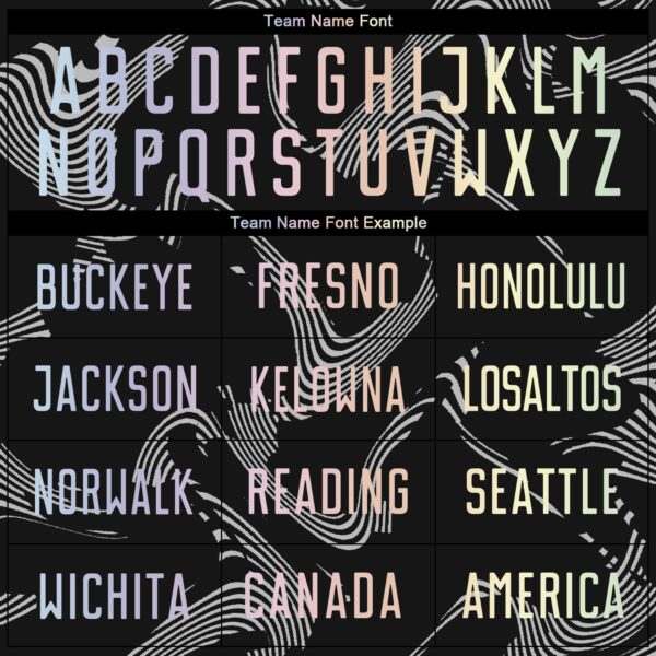 Custom Black Gradient-Gray Curve Lines Sublimation Soccer Uniform Jersey