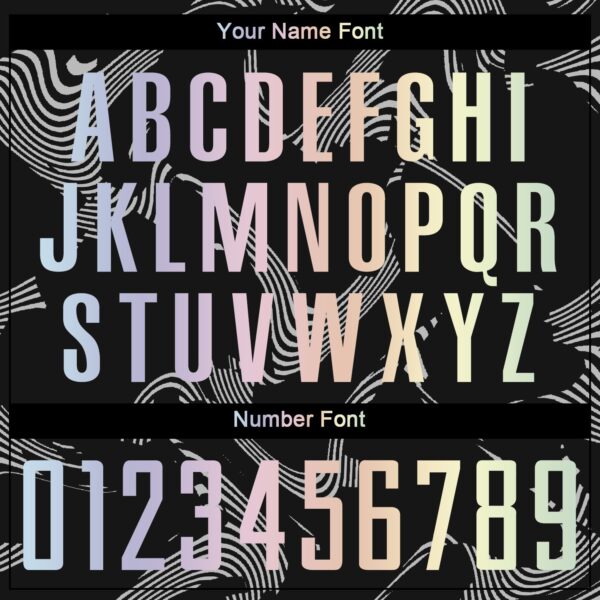 Custom Black Gradient-Gray Curve Lines Sublimation Soccer Uniform Jersey