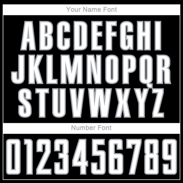 Custom Black White-Gray Lightning Electric Veins Sublimation Soccer Uniform Jersey