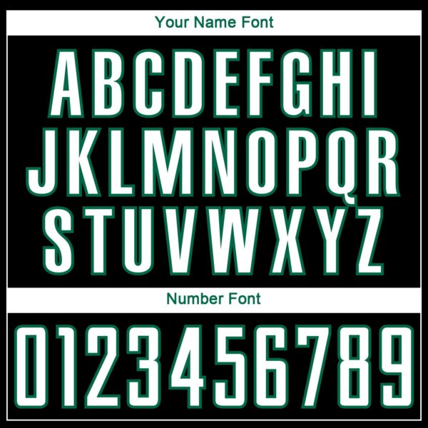 Custom Black White-Kelly Green Lightning Electric Veins Sublimation Soccer Uniform Jersey