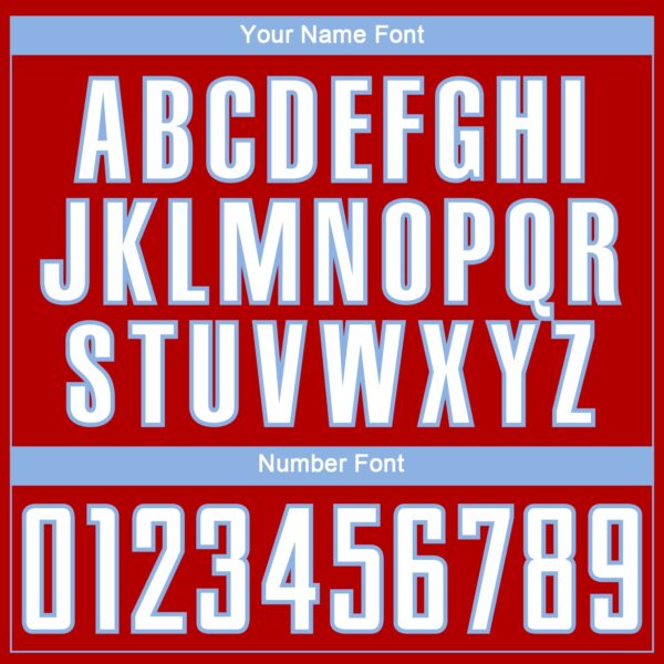 Custom Red White-Light Blue Lightning Electric Veins Sublimation Soccer Uniform Jersey