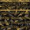 Custom Black Old Gold-Steel Gray Cyber Mecha E-sport Geometric Shards Spike Sublimation Soccer Uniform Jersey
