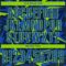 Custom Navy Thunder Blue-Neon Green Cyber Mecha E-sport Geometric Shards Spike Sublimation Soccer Uniform Jersey