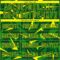 Custom Green Light Yellow-Grass Green Cyber Mecha E-sport Geometric Shards Spike Sublimation Soccer Uniform Jersey