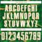 Custom Green White Old Gold-Grass Green Cyber Mecha E-sport Geometric Shards Spike Sublimation Soccer Uniform Jersey