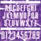 Custom Purple White-Medium Purple Cyber Mecha E-sport Geometric Shards Spike Sublimation Soccer Uniform Jersey