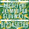 Custom Kelly Green White-Gold Cyber Mecha E-sport Geometric Shards Spike Sublimation Soccer Uniform Jersey