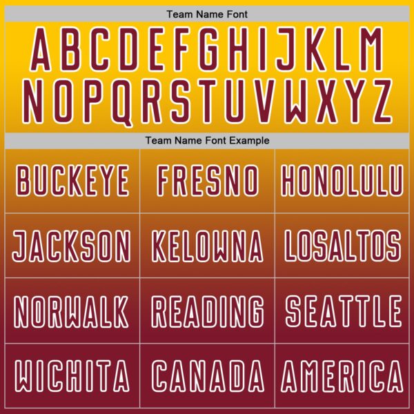 Custom Yellow Crimson-White Fade Fashion Sublimation Soccer Uniform Jersey