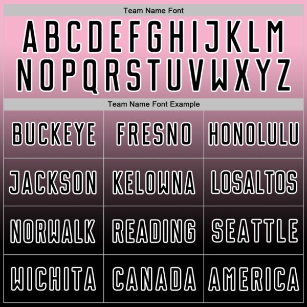 Custom Light Pink Black-White Fade Fashion Sublimation Soccer Uniform Jersey