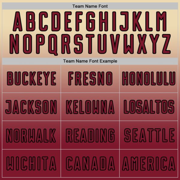 Custom Cream Crimson-Black Fade Fashion Sublimation Soccer Uniform Jersey