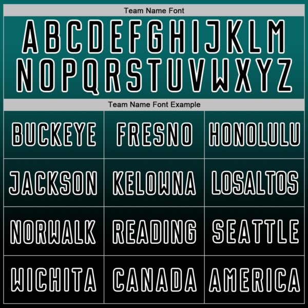 Custom Teal Black-White Fade Fashion Sublimation Soccer Uniform Jersey