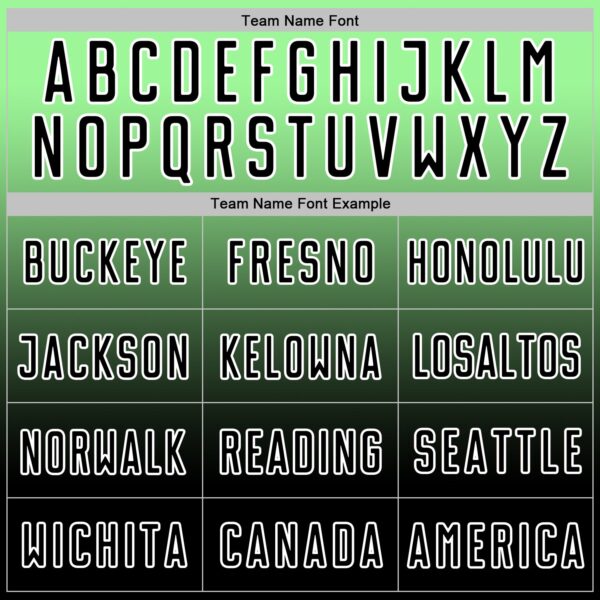 Custom Pea Green Black-White Fade Fashion Sublimation Soccer Uniform Jersey