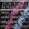 Custom Black White Pink-Light Blue Dripping Splatter Cracked Texture Sublimation Soccer Uniform Jersey