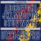 Custom Navy White Red-Gold Dripping Splatter Cracked Texture Sublimation Soccer Uniform Jersey