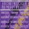 Custom Purple White Old Gold-Black Dripping Splatter Cracked Texture Sublimation Soccer Uniform Jersey