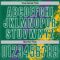 Custom Kelly Green White Purple-Gold Dripping Splatter Cracked Texture Sublimation Soccer Uniform Jersey