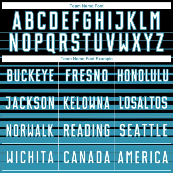 Custom Black White-Panther Blue Gradient Pinstripe Sublimation Soccer Uniform Jersey