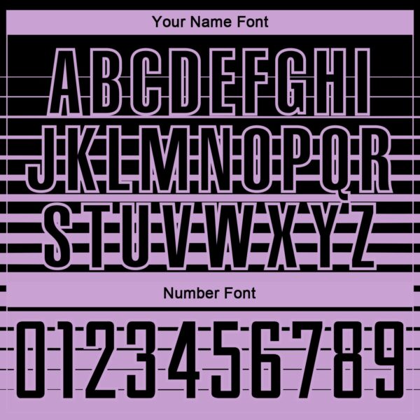 Custom Black Light Purple Gradient Pinstripe Sublimation Soccer Uniform Jersey