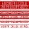 Custom Red White Gradient Pinstripe Sublimation Soccer Uniform Jersey