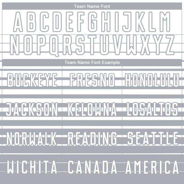 Custom White Gray Gradient Pinstripe Sublimation Soccer Uniform Jersey