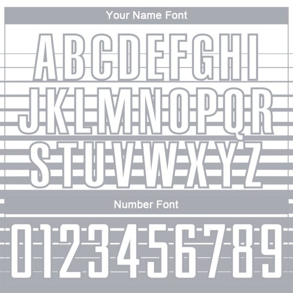 Custom White Gray Gradient Pinstripe Sublimation Soccer Uniform Jersey