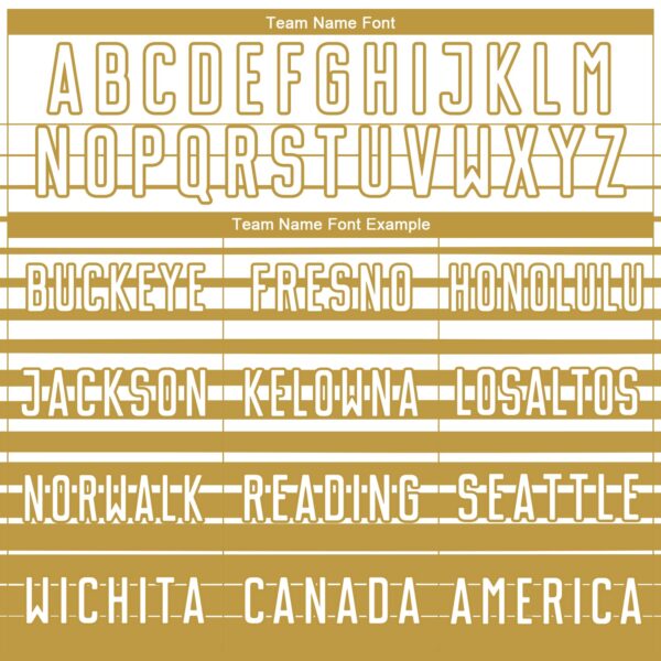 Custom White Old Gold Gradient Pinstripe Sublimation Soccer Uniform Jersey