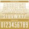 Custom White Old Gold Gradient Pinstripe Sublimation Soccer Uniform Jersey