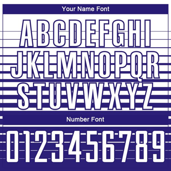 Custom White Dark Purple Gradient Pinstripe Sublimation Soccer Uniform Jersey