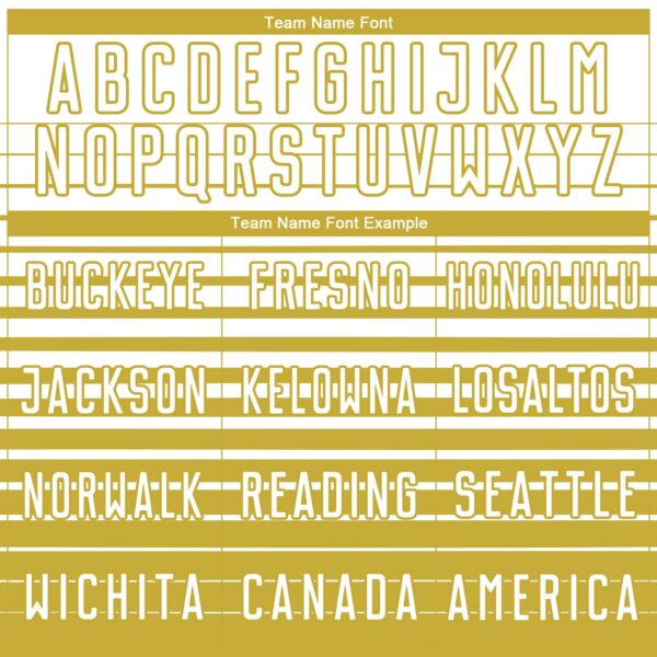 Custom White Old Gold Gradient Pinstripe Sublimation Soccer Uniform Jersey