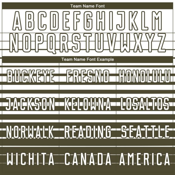 Custom White Olive Gradient Pinstripe Sublimation Soccer Uniform Jersey