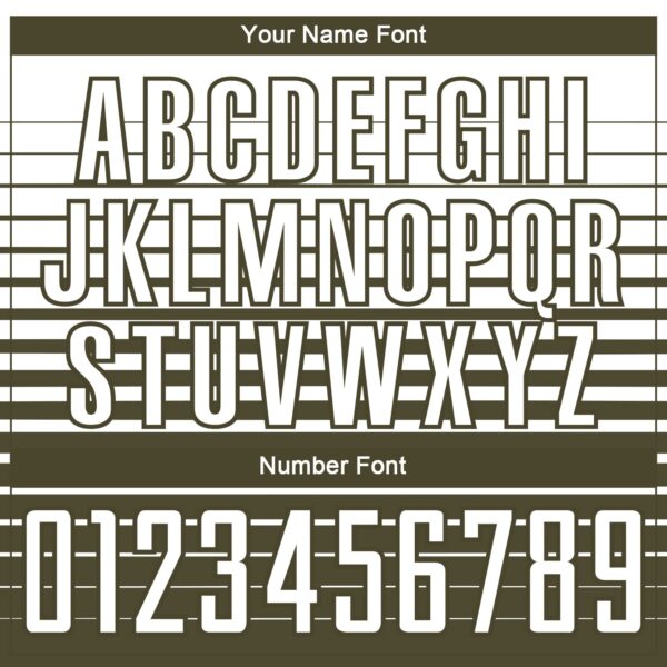 Custom White Olive Gradient Pinstripe Sublimation Soccer Uniform Jersey