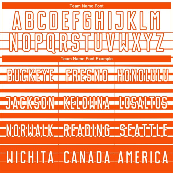 Custom White Orange Gradient Pinstripe Sublimation Soccer Uniform Jersey