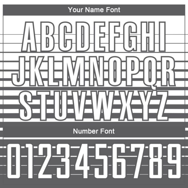 Custom White Steel Gray Gradient Pinstripe Sublimation Soccer Uniform Jersey