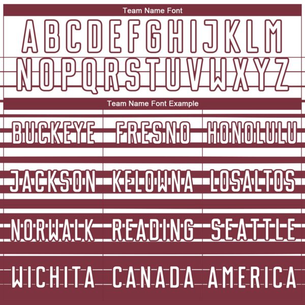 Custom White Burgundy Gradient Pinstripe Sublimation Soccer Uniform Jersey