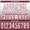 Custom White Burgundy Gradient Pinstripe Sublimation Soccer Uniform Jersey