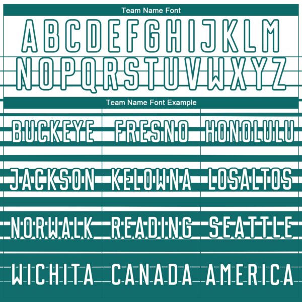 Custom White Teal Gradient Pinstripe Sublimation Soccer Uniform Jersey