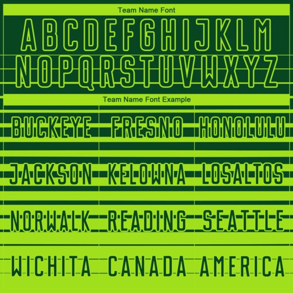 Custom Green Neon Green Gradient Pinstripe Sublimation Soccer Uniform Jersey