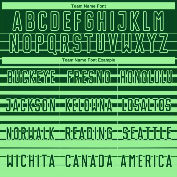 Custom Green Pea Green Gradient Pinstripe Sublimation Soccer Uniform Jersey