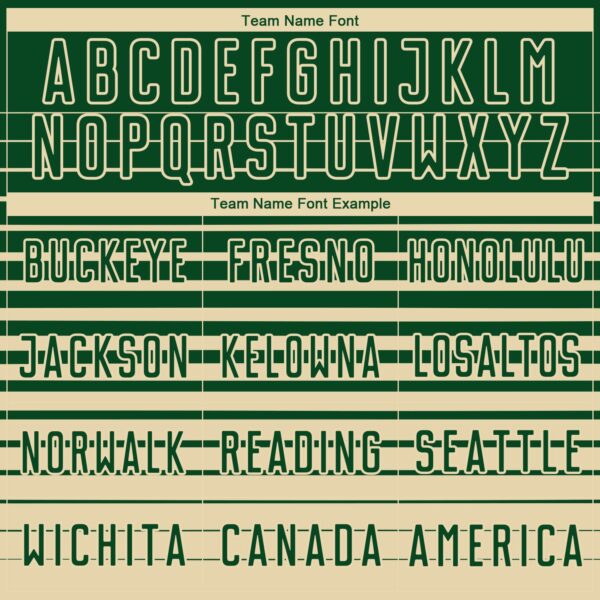 Custom Green Cream Gradient Pinstripe Sublimation Soccer Uniform Jersey