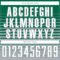 Custom Kelly Green White-Gray Gradient Pinstripe Sublimation Soccer Uniform Jersey