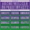 Custom Purple White-Grass Green Gradient Pinstripe Sublimation Soccer Uniform Jersey