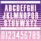 Custom Purple White-Light Pink Gradient Pinstripe Sublimation Soccer Uniform Jersey